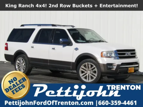 White 2016 Ford Expedition EL King Ranch for sale in Trenton, MO