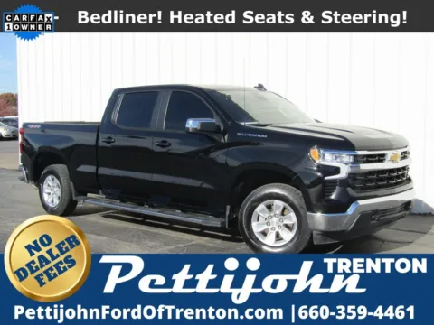 Black 2024 Chevrolet Silverado 1500 LT for sale in Trenton, MO