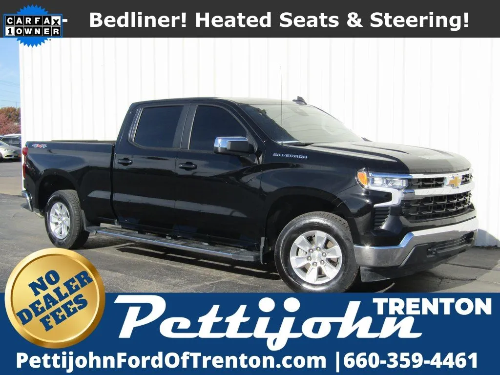 Black 2024 Chevrolet Silverado 1500 LT for sale in Trenton, MO