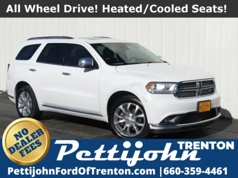 White 2017 Dodge Durango Citadel for sale in Trenton, MO