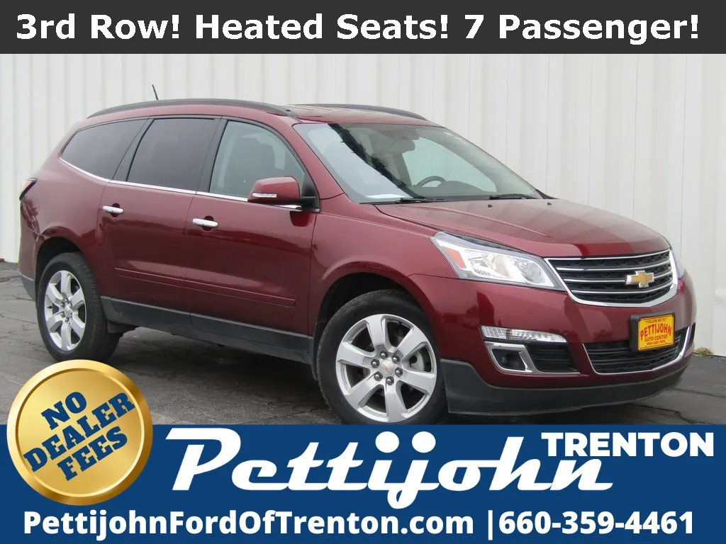 Red 2017 Chevrolet Traverse LT for sale in Trenton, MO