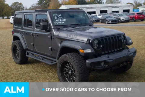 Another view of 2021 Jeep Wrangler Unlimited Willys for sale in Lumberton, NC at ALM Hyundai Lumberton