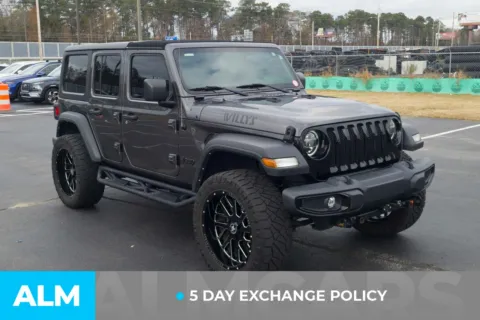 More photos of 2021 Jeep Wrangler Unlimited Willys at ALM Hyundai Lumberton, NC