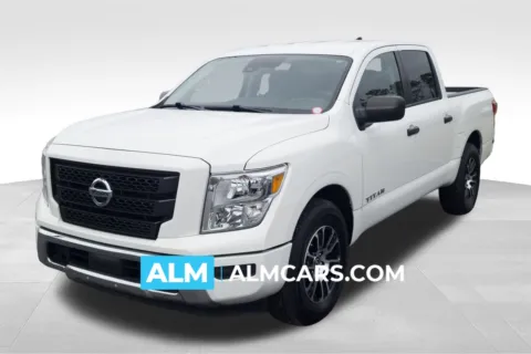 White 2023 Nissan Titan SV for sale in Lumberton, NC