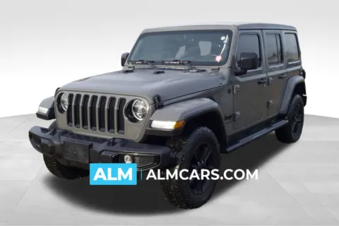 Gray 2022 Jeep Wrangler Unlimited Sahara Altitude for sale in Lumberton, NC