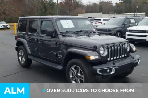 Another view of 2021 Jeep Wrangler Unlimited Sahara for sale in Lumberton, NC at ALM Hyundai Lumberton