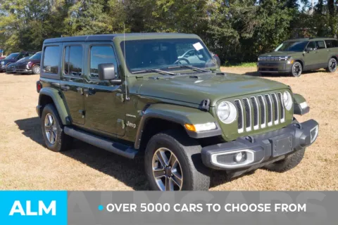 Another view of 2021 Jeep Wrangler Unlimited Sahara for sale in Lumberton, NC at ALM Hyundai Lumberton
