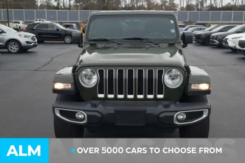 Another view of 2021 Jeep Wrangler Unlimited Sahara for sale in Lumberton, NC at ALM Hyundai Lumberton