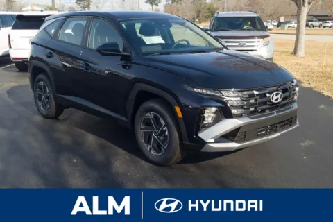Another view of 2026 Hyundai Tucson Hybrid Blue for sale in Lumberton, NC at ALM Hyundai Lumberton