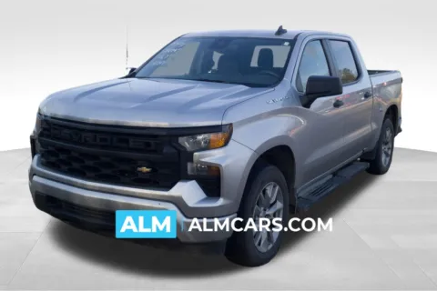 Silver 2022 Chevrolet Silverado 1500 Custom for sale in Lumberton, NC