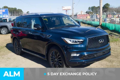 Another view of 2022 INFINITI QX80 LUXE for sale in Lumberton, NC at ALM Hyundai Lumberton