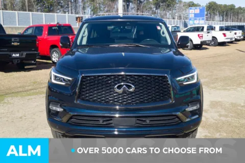 Another view of 2022 INFINITI QX80 LUXE for sale in Lumberton, NC at ALM Hyundai Lumberton