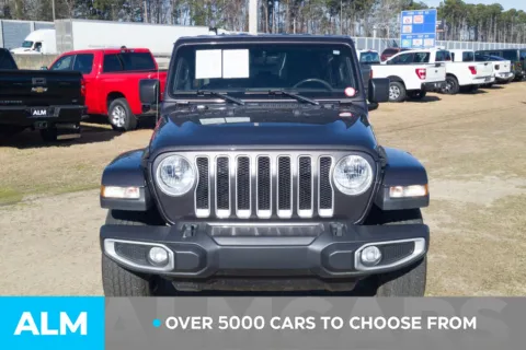 Another view of 2021 Jeep Wrangler Unlimited Sahara for sale in Lumberton, NC at ALM Hyundai Lumberton