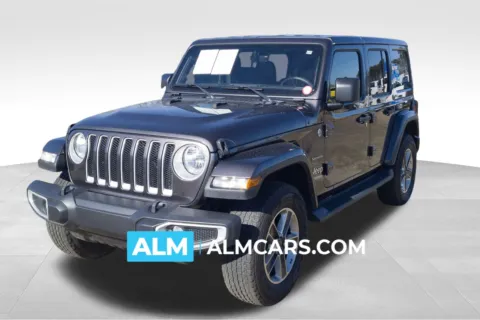 Gray 2021 Jeep Wrangler Unlimited Sahara for sale in Lumberton, NC