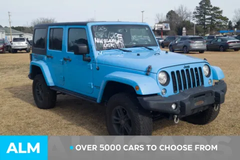 Another view of 2017 Jeep Wrangler Unlimited Sahara for sale in Lumberton, NC at ALM Hyundai Lumberton