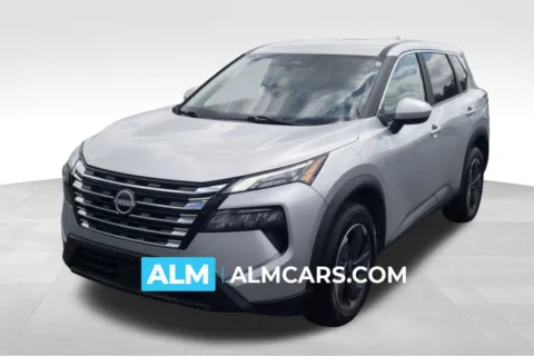 Silver 2024 Nissan Rogue SV for sale in Lumberton, NC
