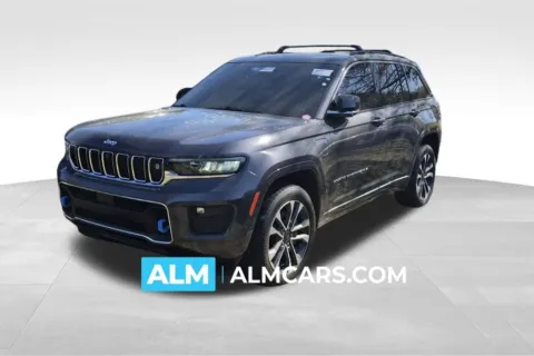 Gray 2022 Jeep Grand Cherokee Overland 4xe for sale in Lumberton, NC
