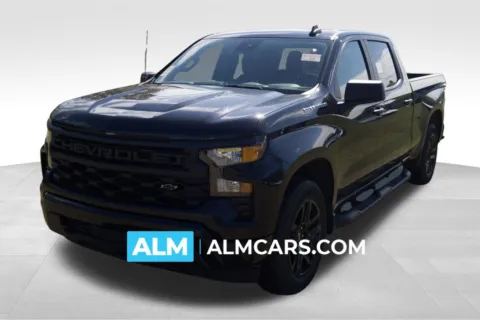 Black 2024 Chevrolet Silverado 1500 Custom for sale in Lumberton, NC