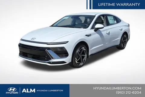White 2026 Hyundai Sonata Hybrid SEL for sale in Lumberton, NC