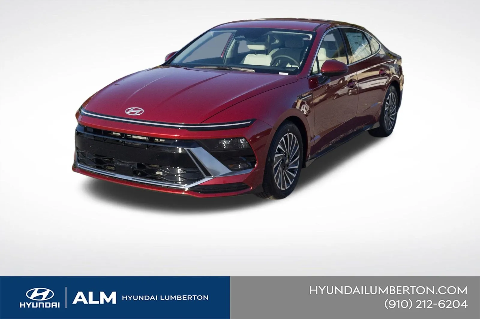Red 2025 Hyundai Sonata Hybrid SEL for sale in Lumberton, NC