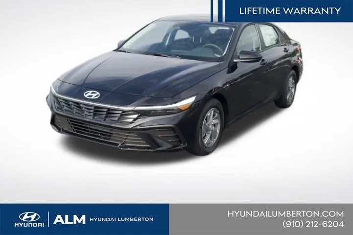Black 2026 Hyundai Elantra SE for sale in Lumberton, NC