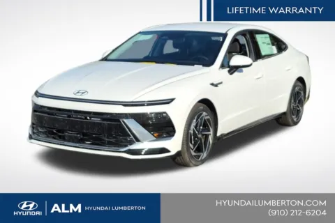 White 2026 Hyundai Sonata Hybrid SEL for sale in Lumberton, NC