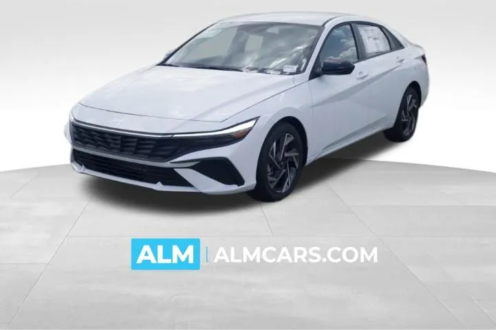 White 2025 Hyundai Elantra SEL Sport for sale in Lumberton, NC