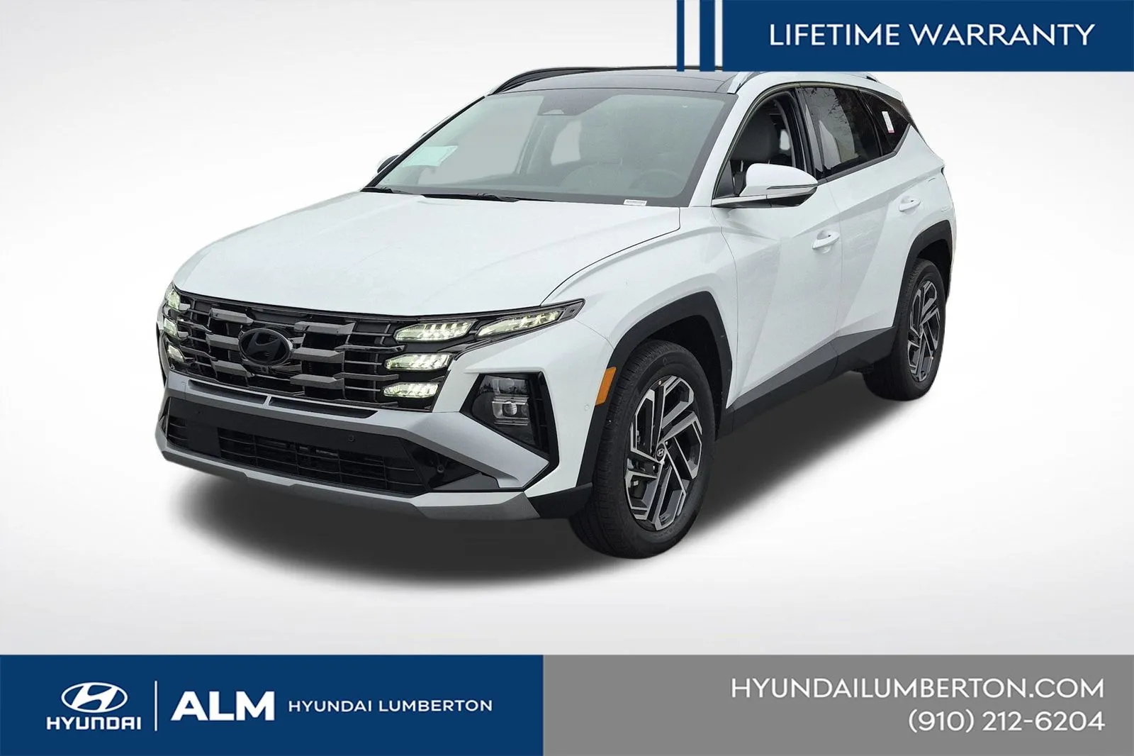 White 2026 Hyundai Tucson Hybrid Limited for sale in Lumberton, NC