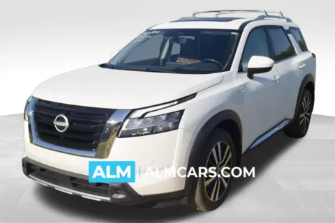 White 2024 Nissan Pathfinder Platinum for sale in Lumberton, NC