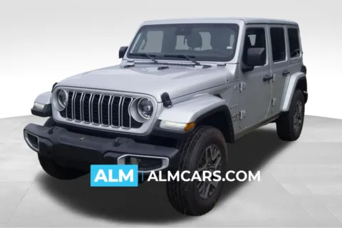 Silver 2024 Jeep Wrangler Sahara for sale in Lumberton, NC
