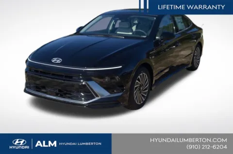 Black 2026 Hyundai Sonata Hybrid SEL for sale in Lumberton, NC
