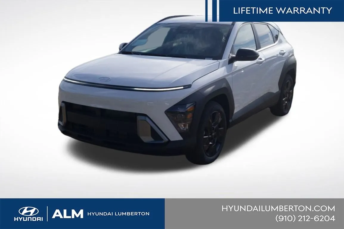 White 2026 Hyundai Kona SEL Sport for sale in Lumberton, NC