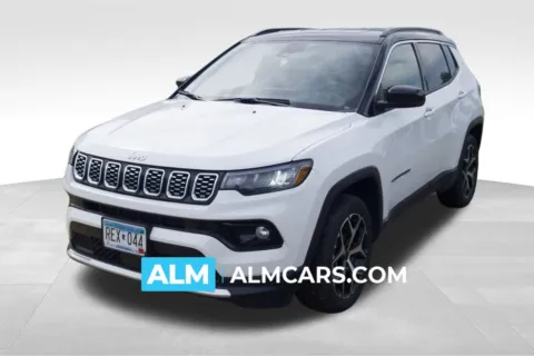 White 2025 Jeep Compass Limited for sale in Lumberton, NC