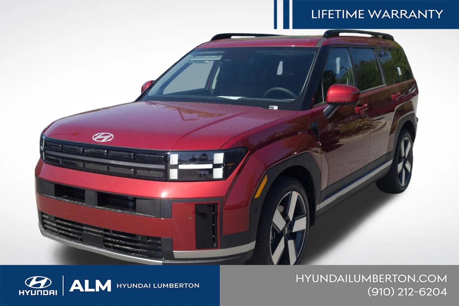 Red 2026 Hyundai Santa Fe Hybrid Limited for sale in Lumberton, NC