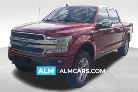 Red 2019 Ford F-150 Platinum for sale in Lumberton, NC