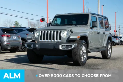 Another view of 2022 Jeep Wrangler Unlimited Sahara for sale in Lumberton, NC at ALM Hyundai Lumberton