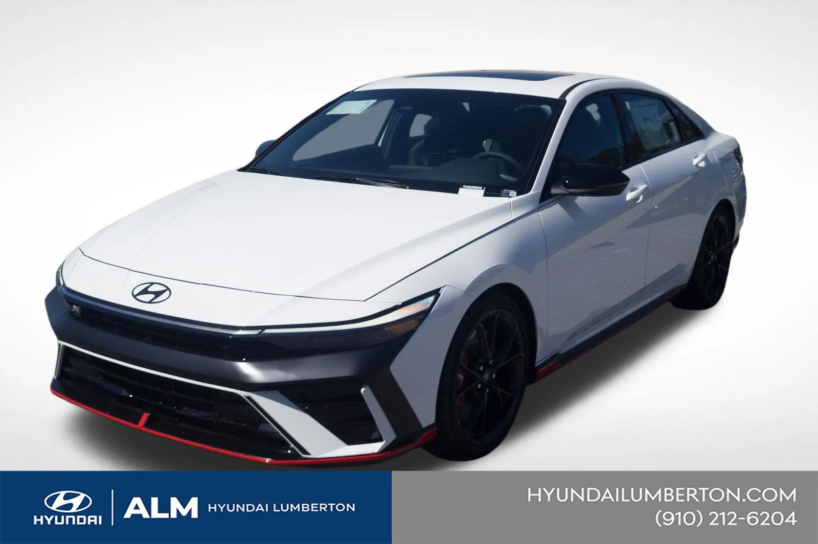 White 2026 Hyundai Elantra N for sale in Lumberton, NC