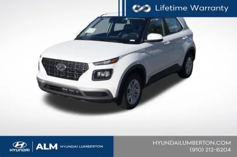 White 2026 Hyundai Venue SE for sale in Lumberton, NC
