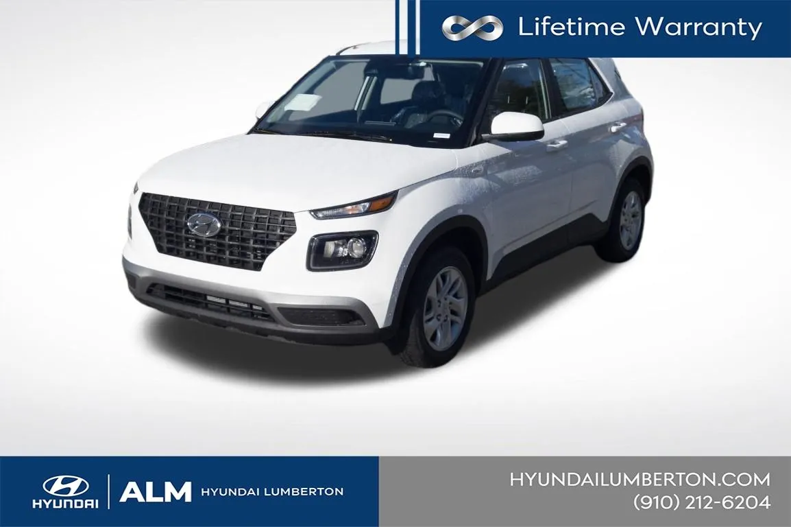 White 2026 Hyundai Venue SE for sale in Lumberton, NC