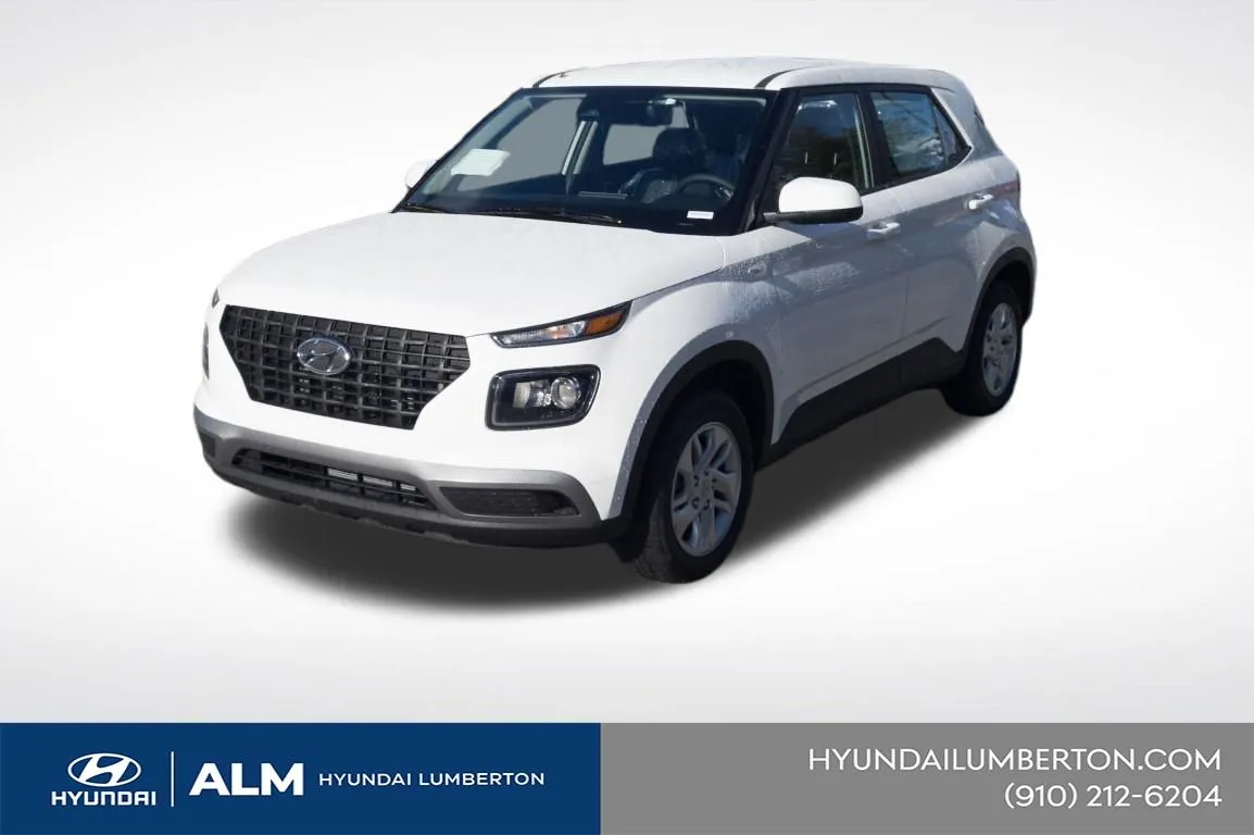 White 2026 Hyundai Venue SE for sale in Lumberton, NC