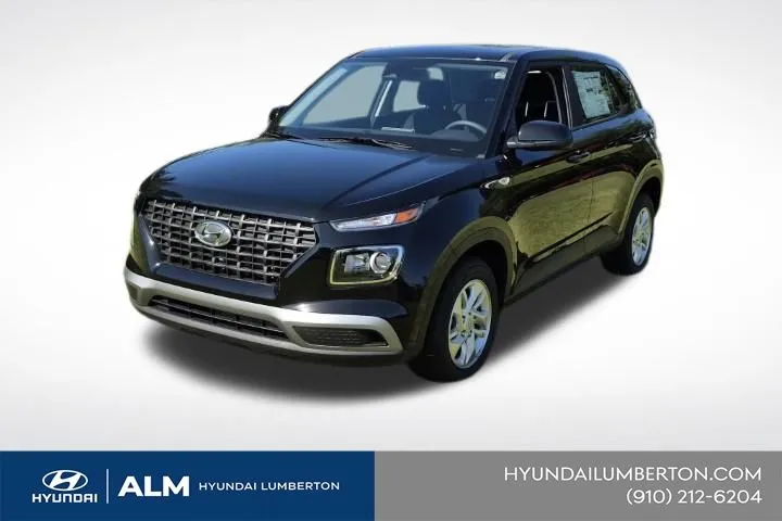 Black 2026 Hyundai Venue SE for sale in Lumberton, NC