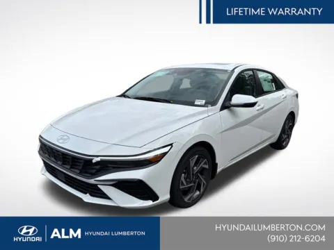 White 2026 Hyundai Elantra Limited for sale in Lumberton, NC