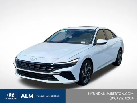 White 2026 Hyundai Elantra Limited for sale in Lumberton, NC