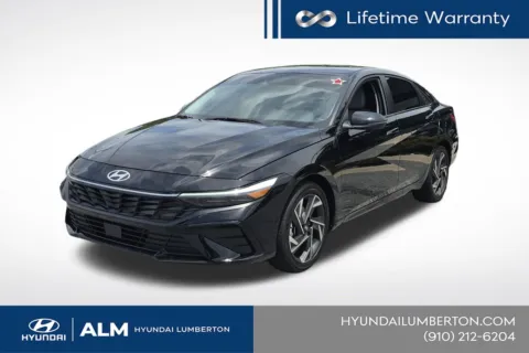 Black 2026 Hyundai Elantra Hybrid Limited for sale in Lumberton, NC