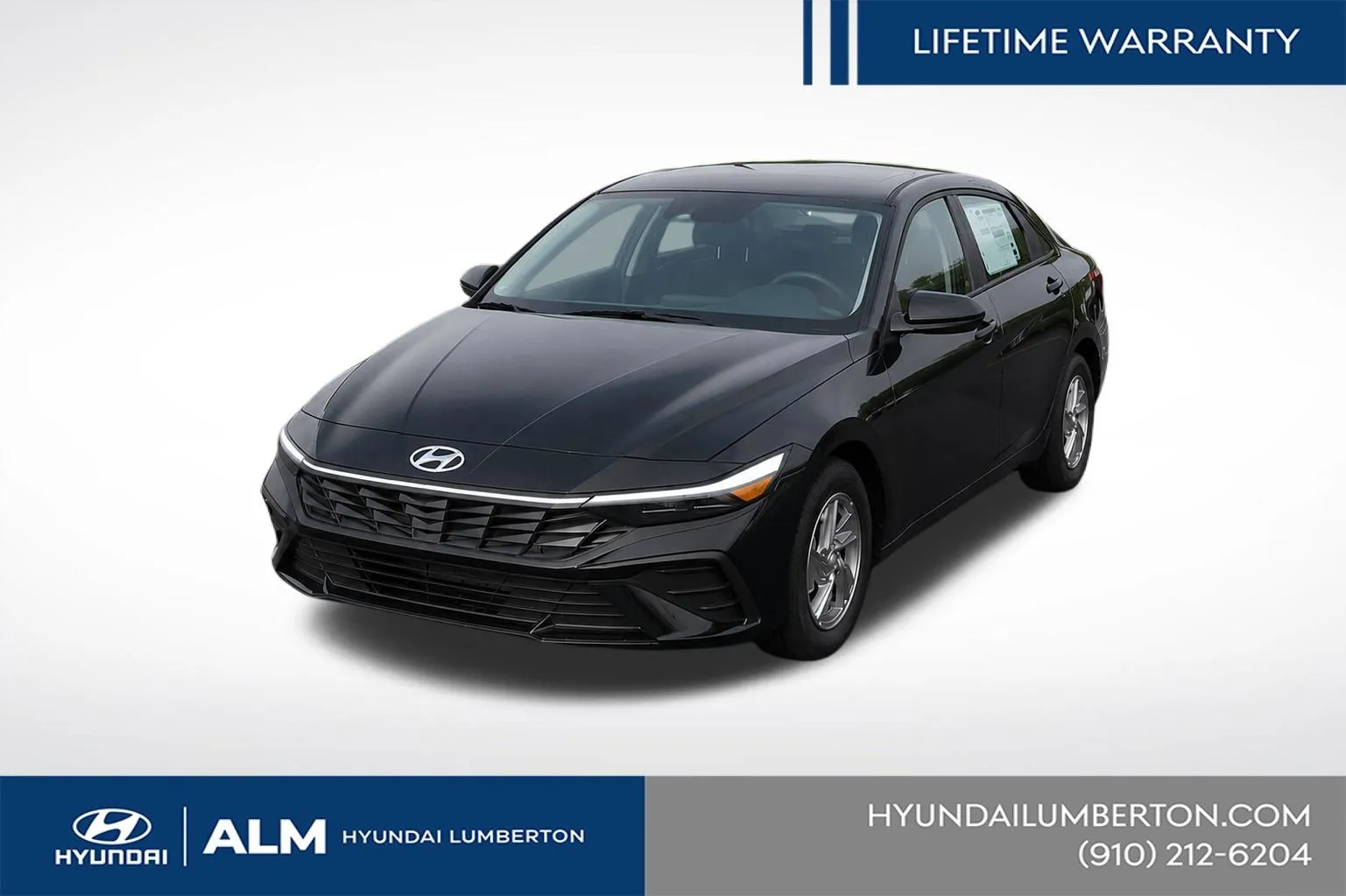 Black 2026 Hyundai Elantra SE for sale in Lumberton, NC
