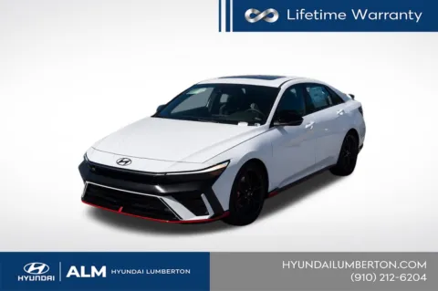 White 2026 Hyundai Elantra N for sale in Lumberton, NC