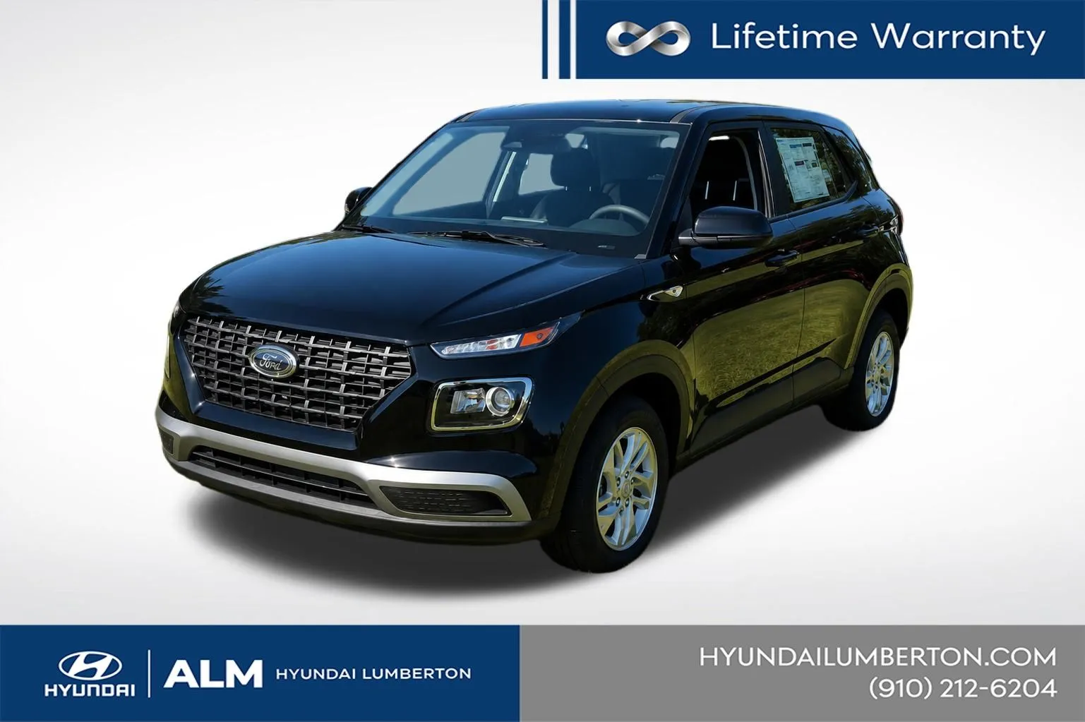 Black 2026 Hyundai Venue SE for sale in Lumberton, NC