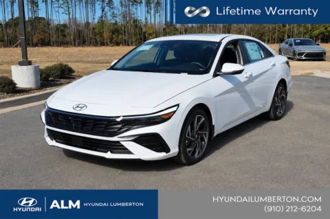 White 2026 Hyundai Elantra Limited for sale in Lumberton, NC