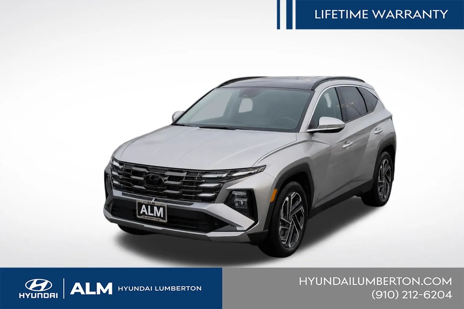 Silver 2026 Hyundai Tucson Hybrid Limited for sale in Lumberton, NC