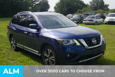 Photos of 2020 Nissan Pathfinder Platinum for sale in Lumberton, NC at ALM Hyundai Lumberton